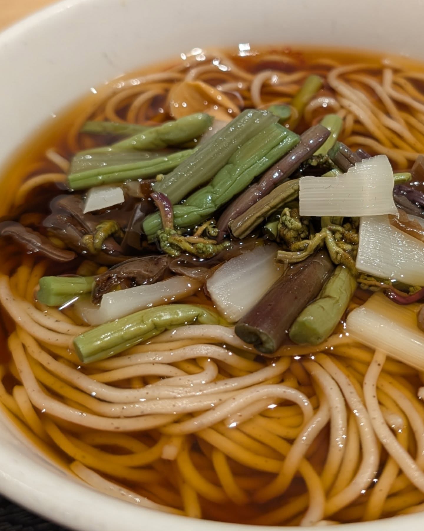 コスパ抜群の茹でたて生蕎麦！