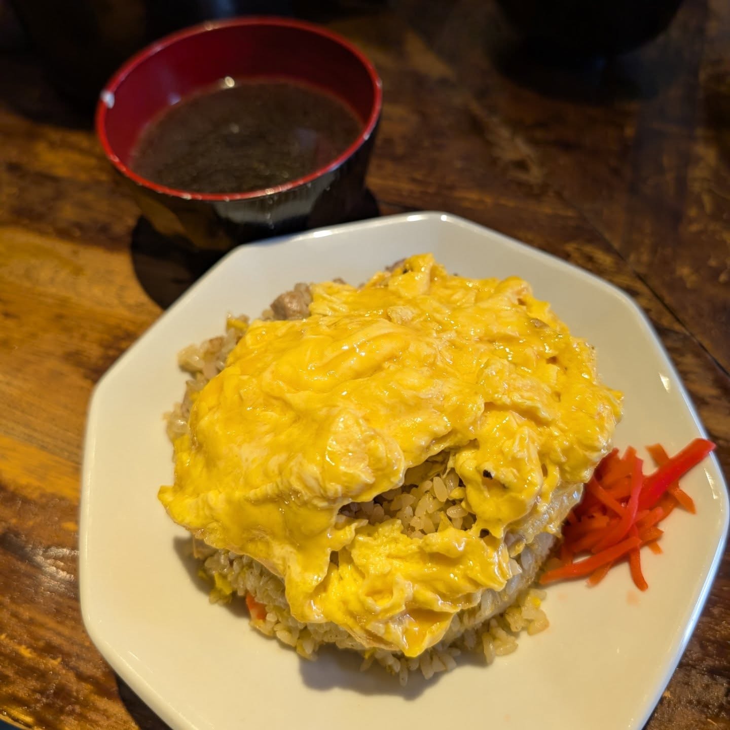 ここでしか食べられないふわとろ卵チャーハン