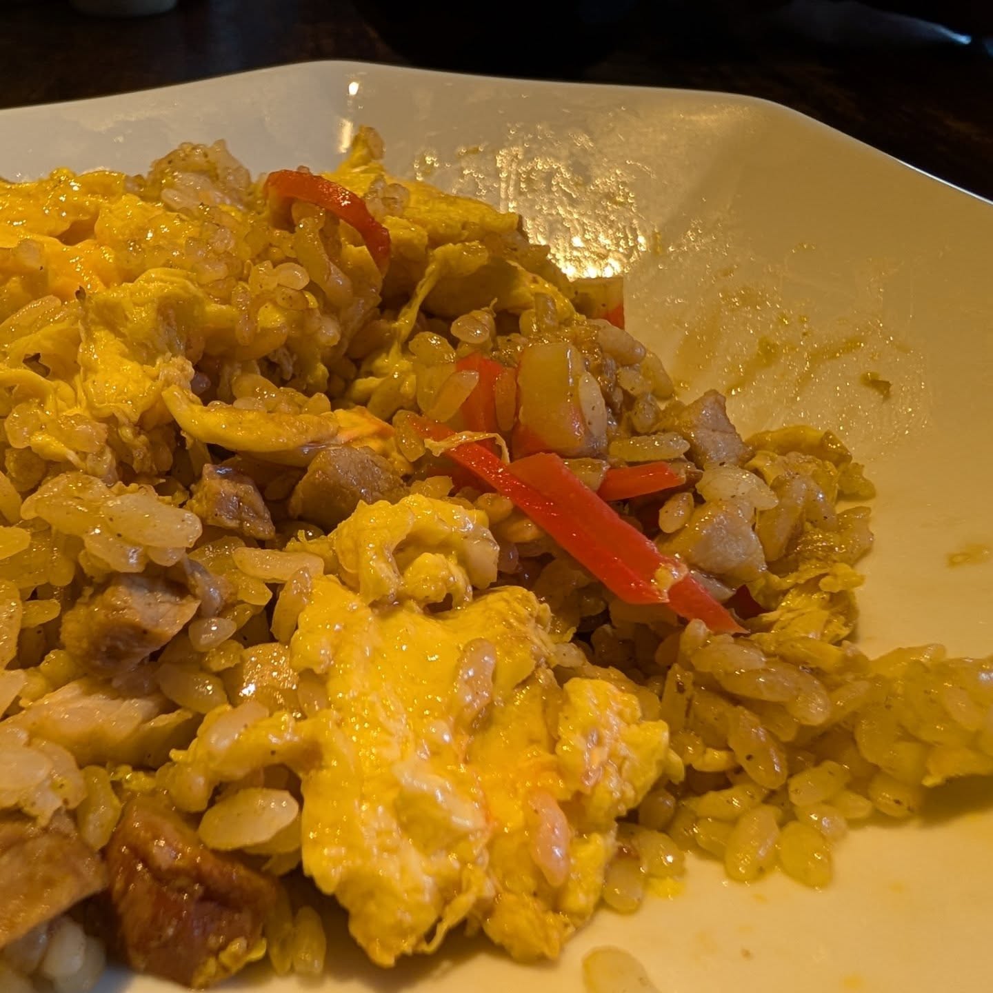 ここでしか食べられないふわとろ卵チャーハン