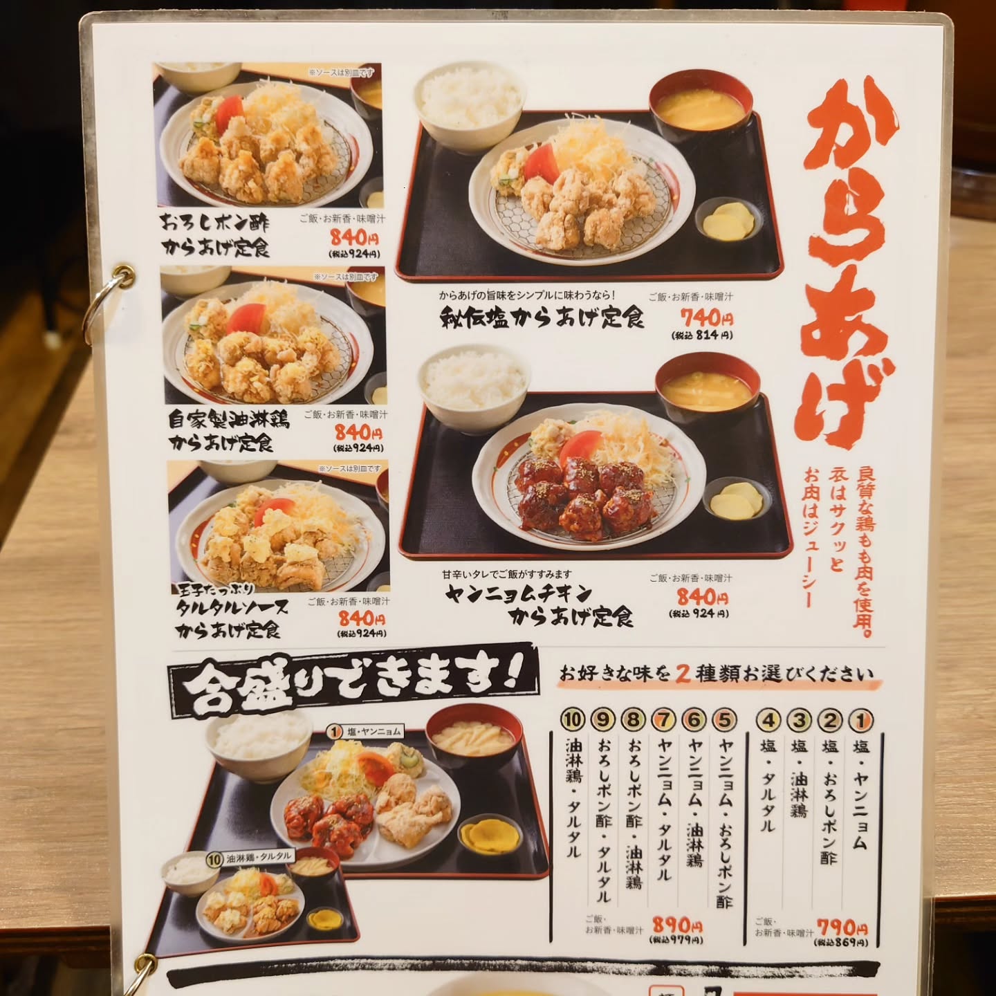 がっつり食べたい時にぴったりな店