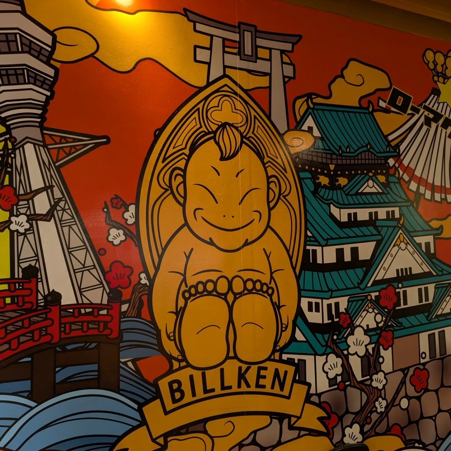 熱々鉄板で食べるナポリタン&たこ焼き！