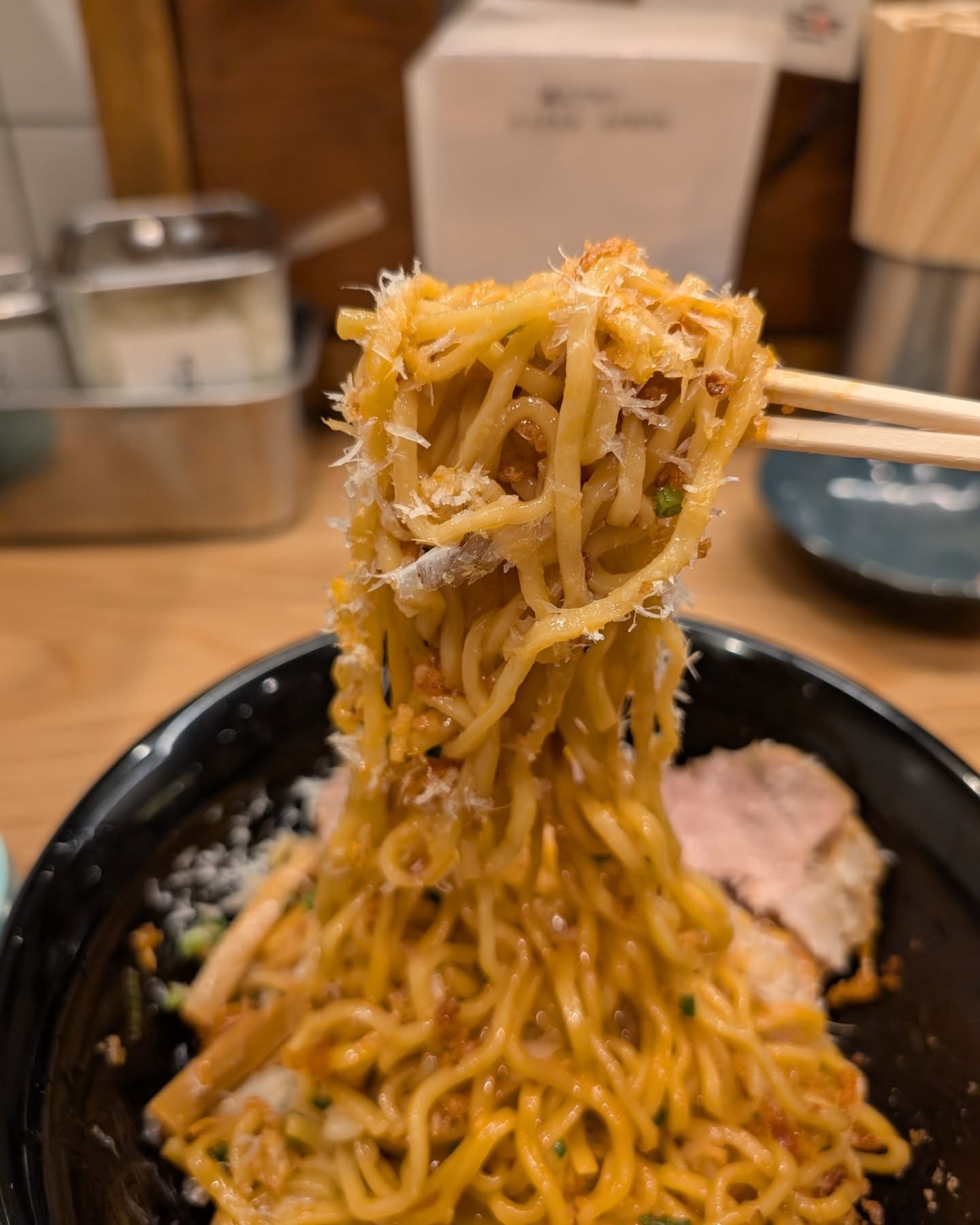 10/17にオープンした「はやしだ」系列の油そば専門店！