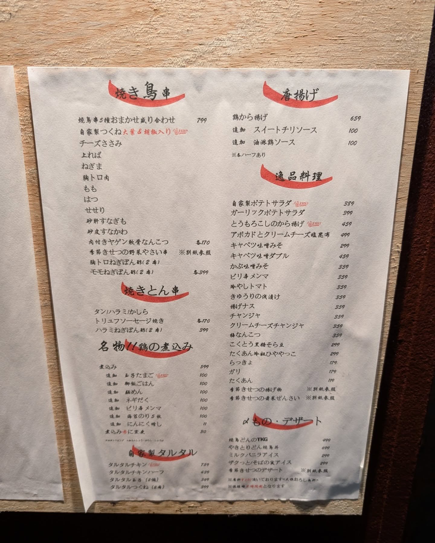 味良しコスパ良しの吉祥寺焼鳥居酒屋！