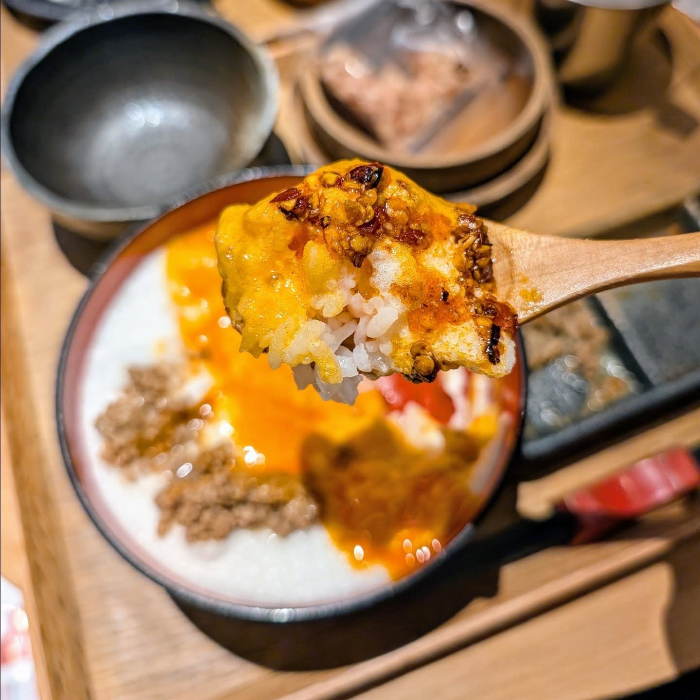 他では味わえない専門店の絶品卵かけごはん！