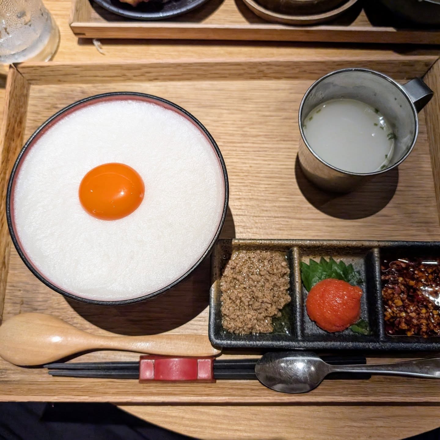 他では味わえない専門店の絶品卵かけごはん！