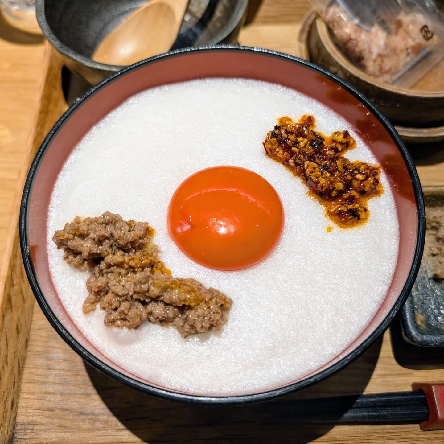 他では味わえない専門店の絶品卵かけごはん！